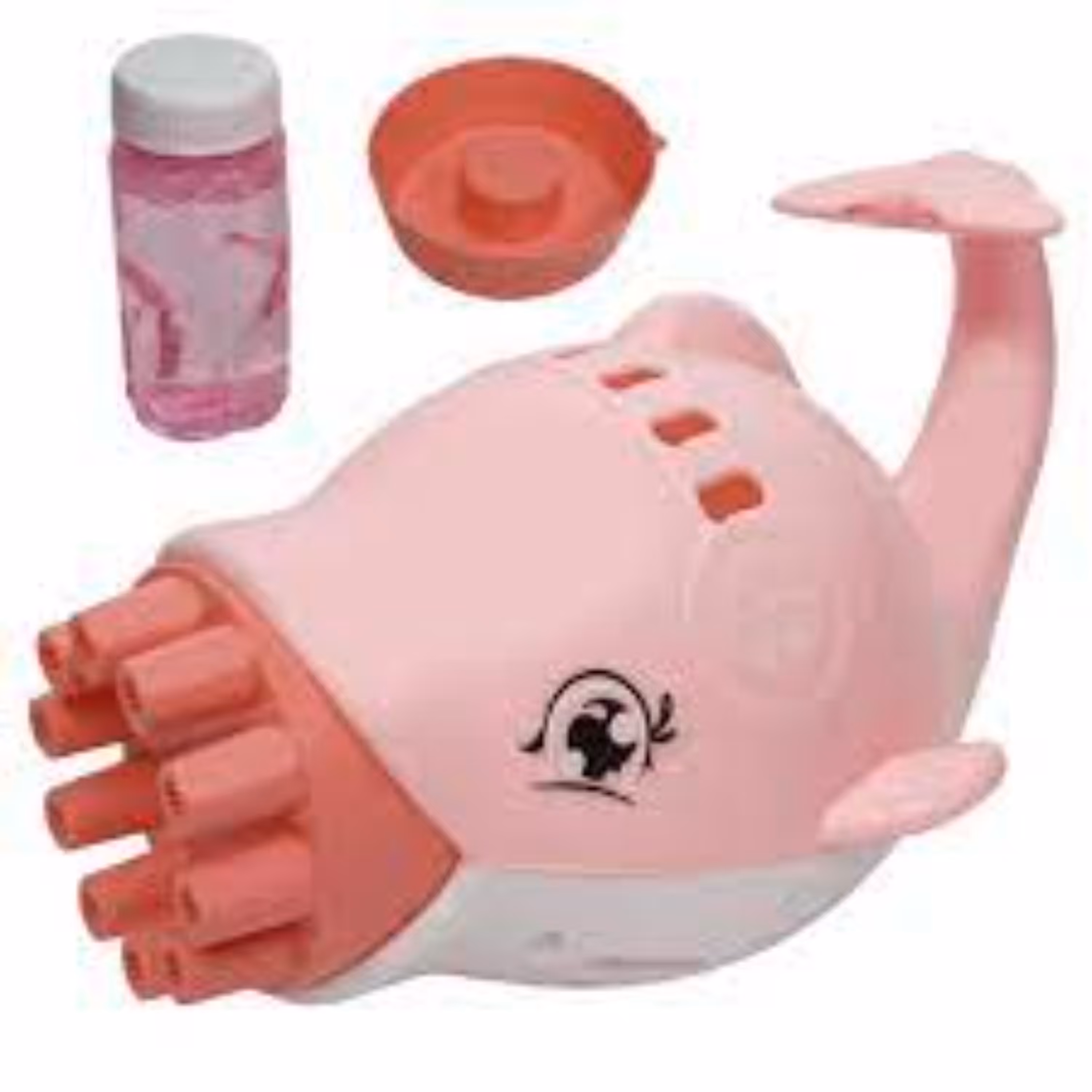 حباب ساز مدل دلفین رگباری رنگ صورتی