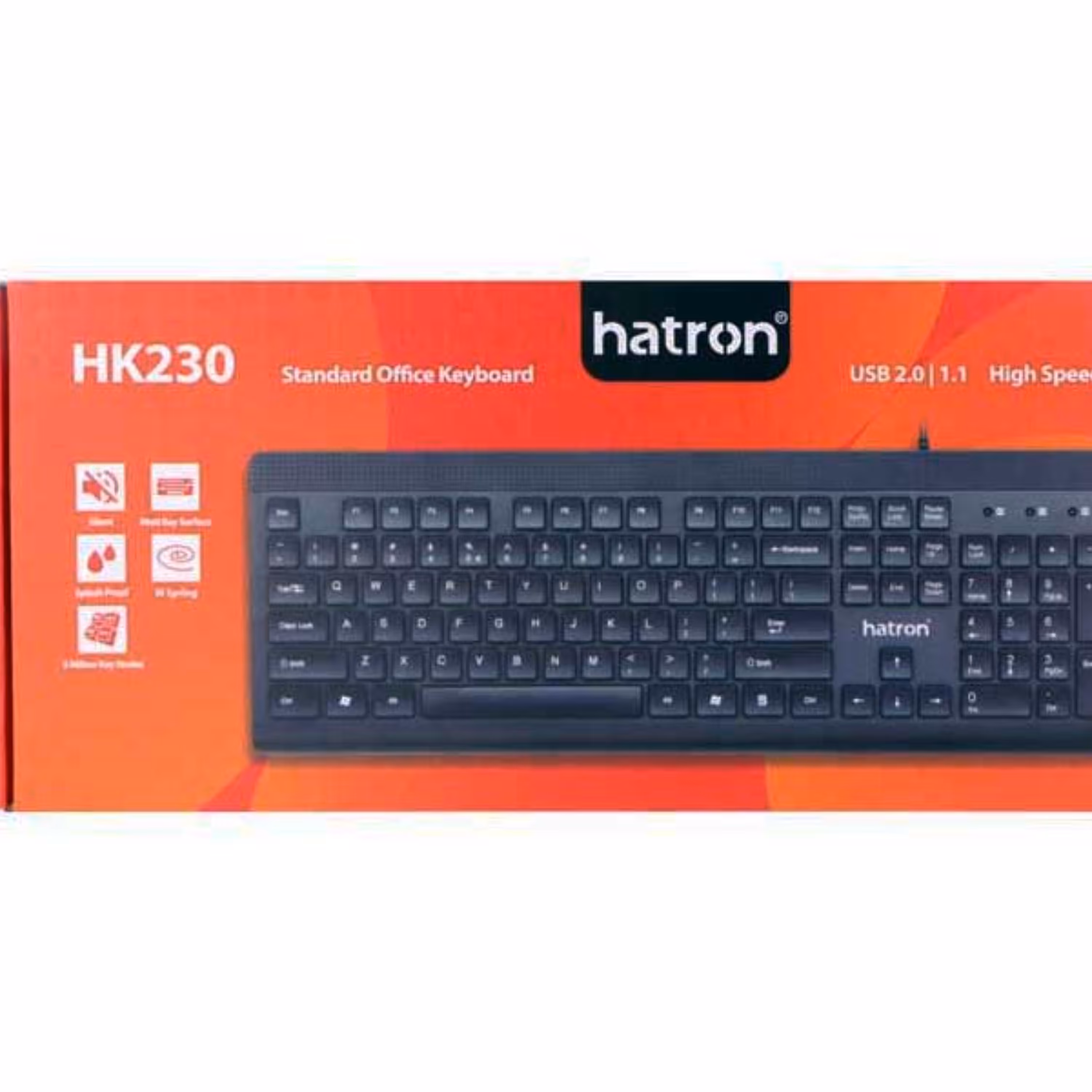 کیبورد سیم دار hatron مدل  HK230