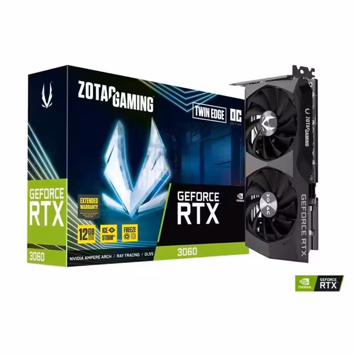 کارت گرافیک زوتک GeForce RTX 3060 Twin Edge OC 12G GAMING