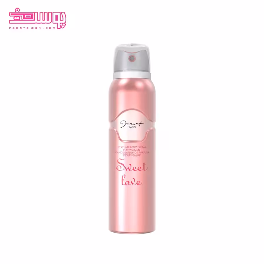 اسپری خوشبو کننده بدن ژک ساف مدل Sweet Love حجم 150ml