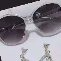 عینک UV400برند TREND  کشور مبدا آلمان رنگ بدنه طوسی  