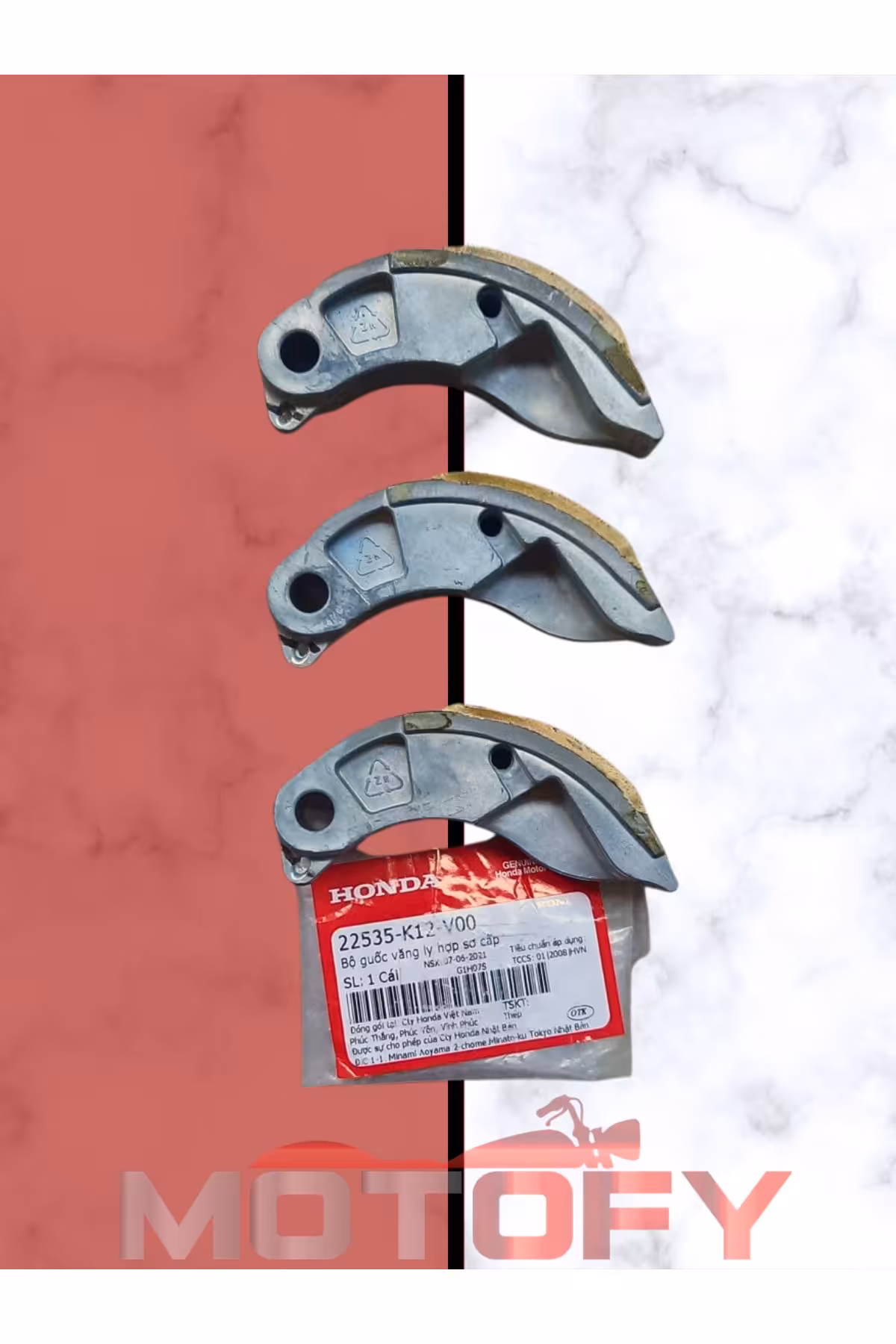 لوازم یدکی موتورسیکلت HONDA PCX 125 2018 2020 CLUTCH LINING ORIGINAL 22535 K12 V00 MOTOFY