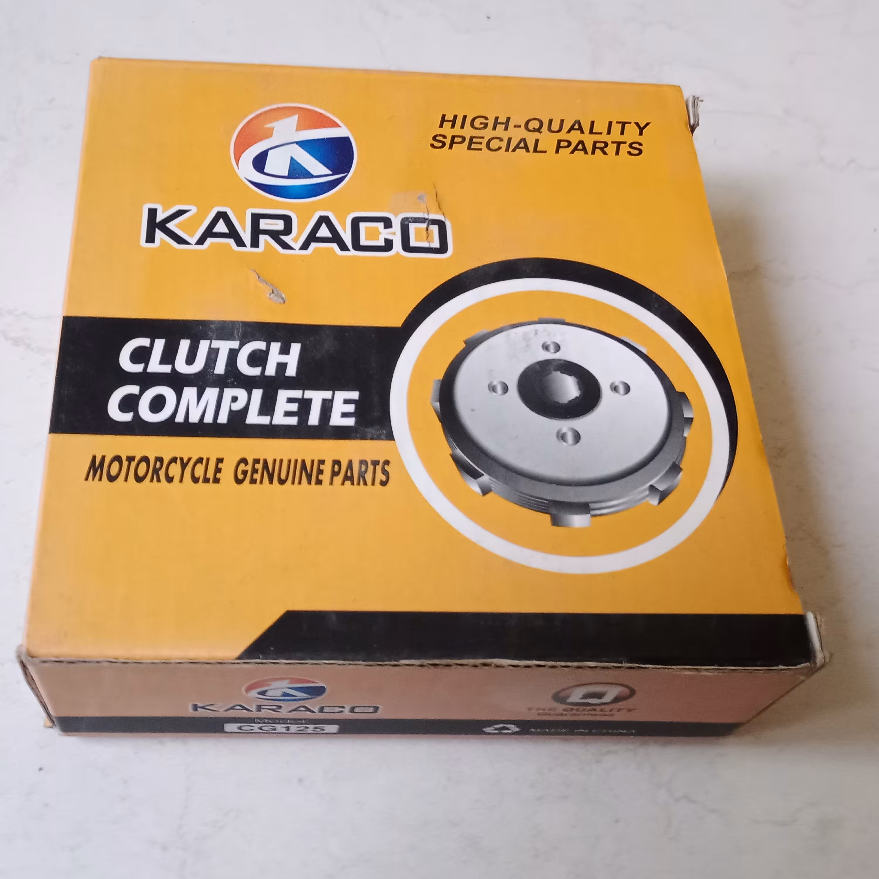 چهار شاخ کلاج کامل موتور سیکلت هندا برند اصلی شرکت کاراکو پنج پیچ