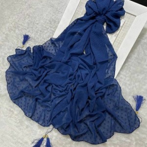 شال حریر اشکی