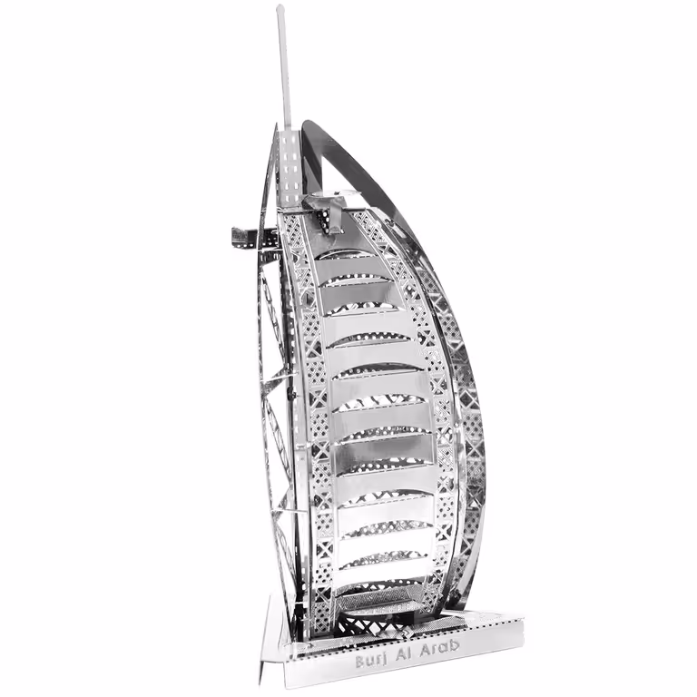 پازل فلزی 3 بعدی مدل Burj Al Arab (برج العرب دبی)