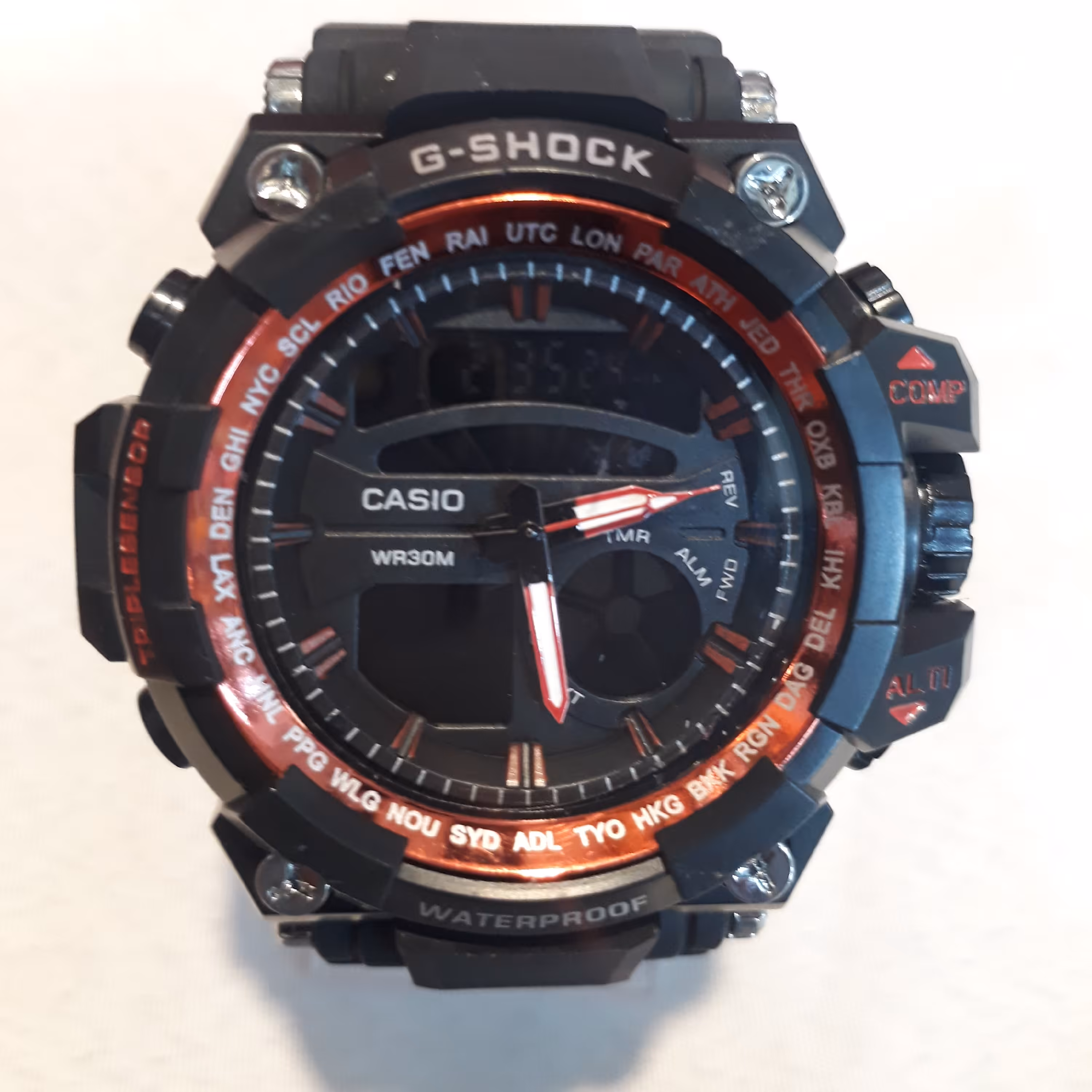 ساعت جی شاک دو موتوره