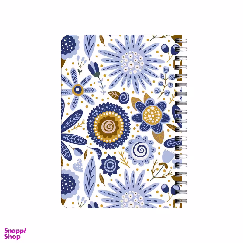 دفترچه یادداشت 60 برگ بامبیلیپ مدل چوبی طرح گل کد 9177367