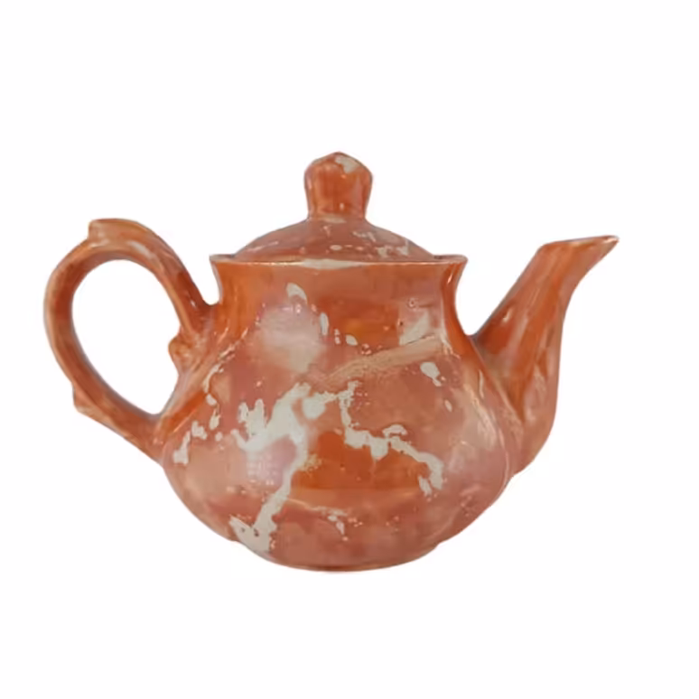 قوری زعفران مرمر متوسط