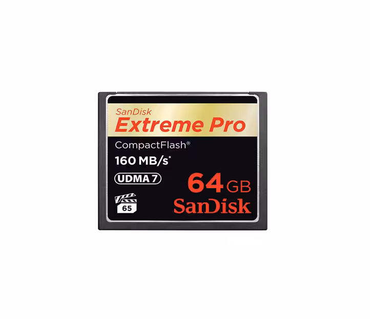 کارت حافظه CF 64GB سن دیسک مدل Extreme 160MB/s