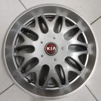 قالپاق پراید کیا لوگو آرم کیایی سایز رینگ لاستیک 13 یک عدد تکی kia kore پرچمی