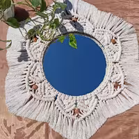 قاب آینه مکرومه