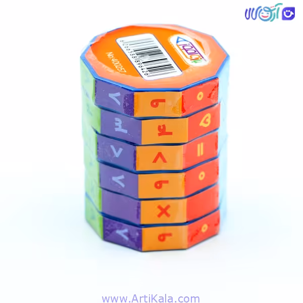 گردونه جدول ضرب استوانه ای