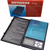 ترازو دیجیتالی 500 گرمی سری نوت بوک ترازو زرگری ترازو عطاری ترازو جیبی