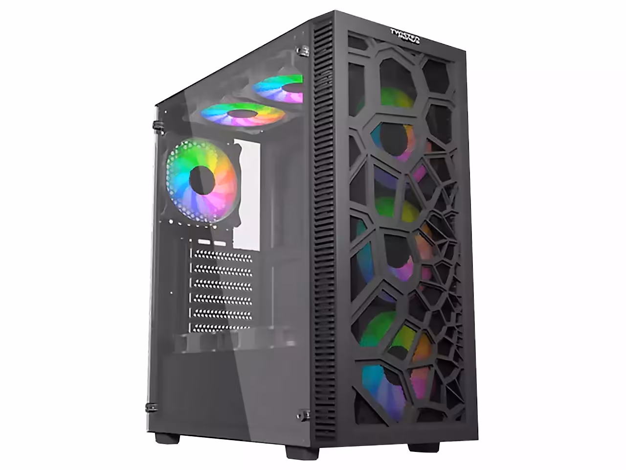 کیس کامپیوتر تویستد مایندز Twisted Minds 03 Spider Black