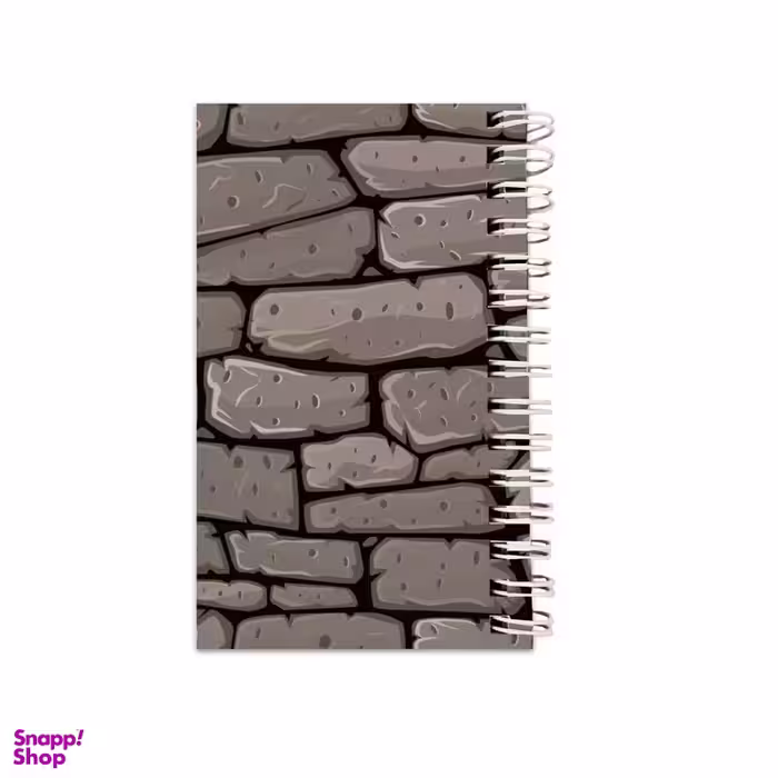 دفترچه یادداشت مدل  To Do List طرح پترن سنگ کد mbi00004