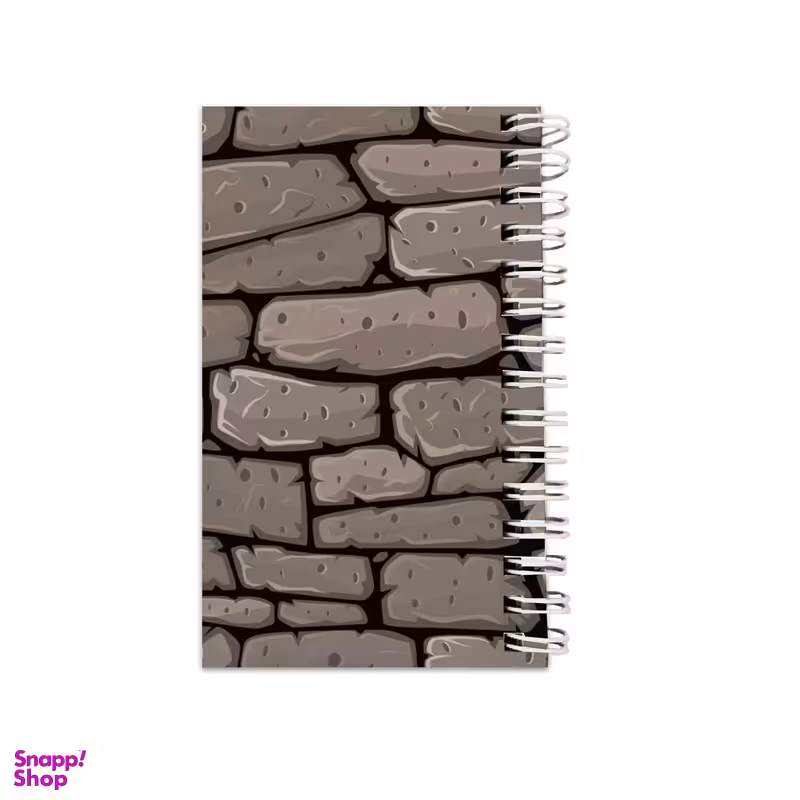 دفترچه یادداشت مدل  To Do List طرح پترن سنگ کد mbi00004