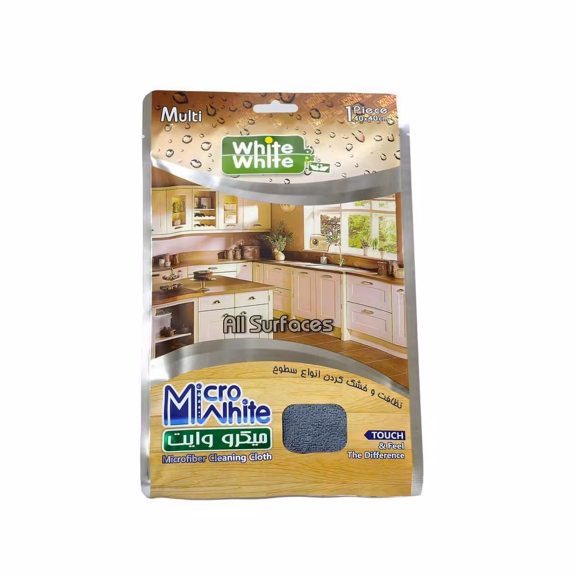 دستمال میکرووایت مخصوص سطوح 5 عدد