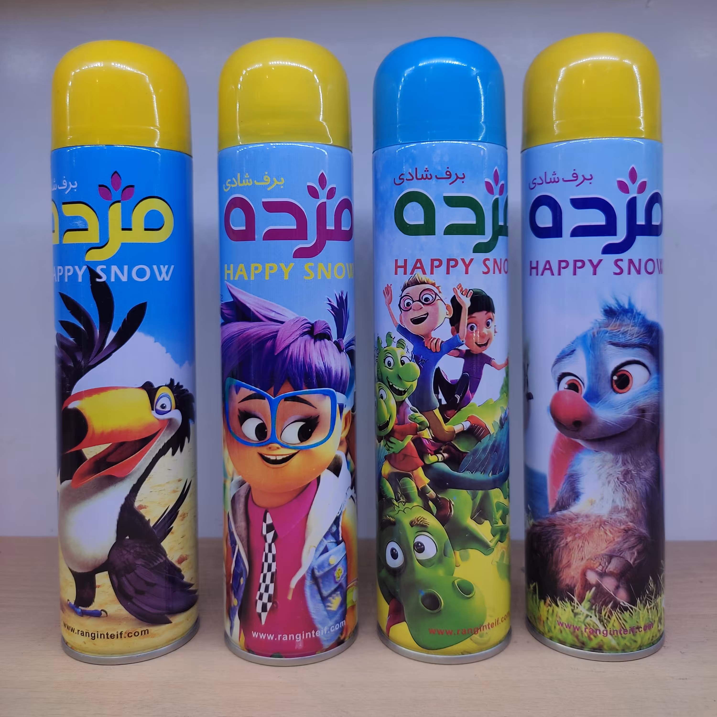 برف شادی 300 میلی خوشبو و معطر  مناسب برای مهمانی و مجالس شادی 