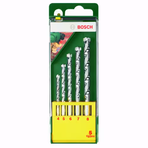 ست 5 عددی مته الماسه سنگ بوش بقطر 4-8 میلیمتر