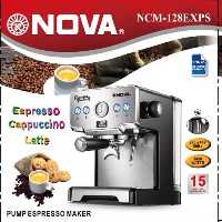 اسپرسو ساز  نیمه صنعتی نوا مدل NCM - 128 پمپ ایتالیایی