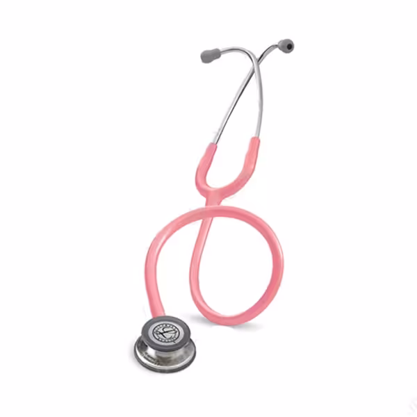 گوشی معاینه پزشکی لیتمن کلاسیک سه مدل صورتی صدفی 5633 LITTMANN CLASSIC III | فروشگاه اینترنتی تاتا کالا