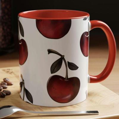 ماگ طرح گیلاس کد8