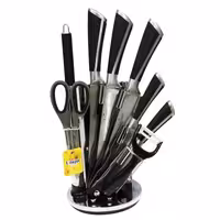 سرویس چاقوی آشپزخانه 9 پارچه یونیک کدUN98