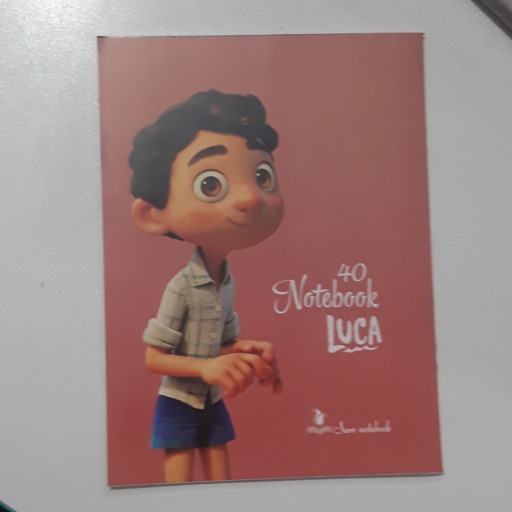 دفتر ساده 40 برگ جلد گلاسه
