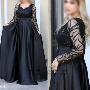 پیراهن مهمانی زنانه حریر مدل پیراهن مجلسی ماکسی شیک حریر پولکی 81000