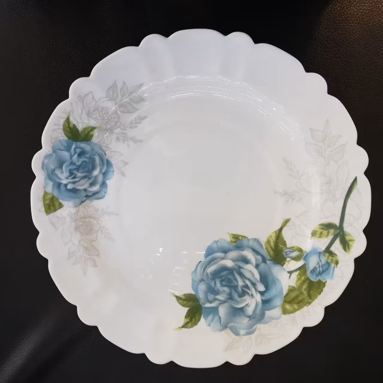 سرویس   غذاخوری 25 پارچه گرد کنگره طرح های متفاوت وزیبا