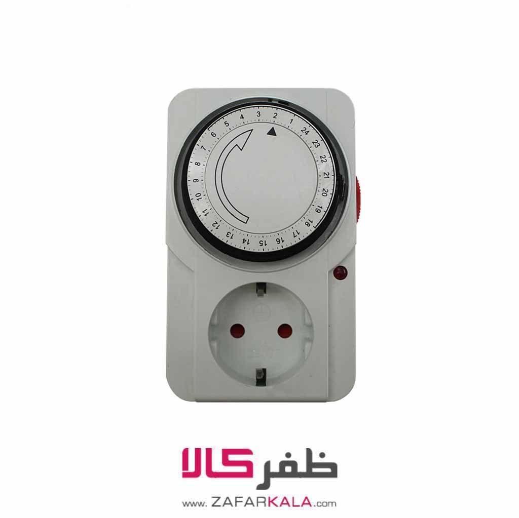 پریز برق تایمر دار آنالوگ TG22 سفید