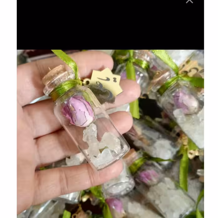 گیفت عید غدیر اقتصادی و قیمت مناسب .همراه با آویز و تزیینات گل محمدی و نبات