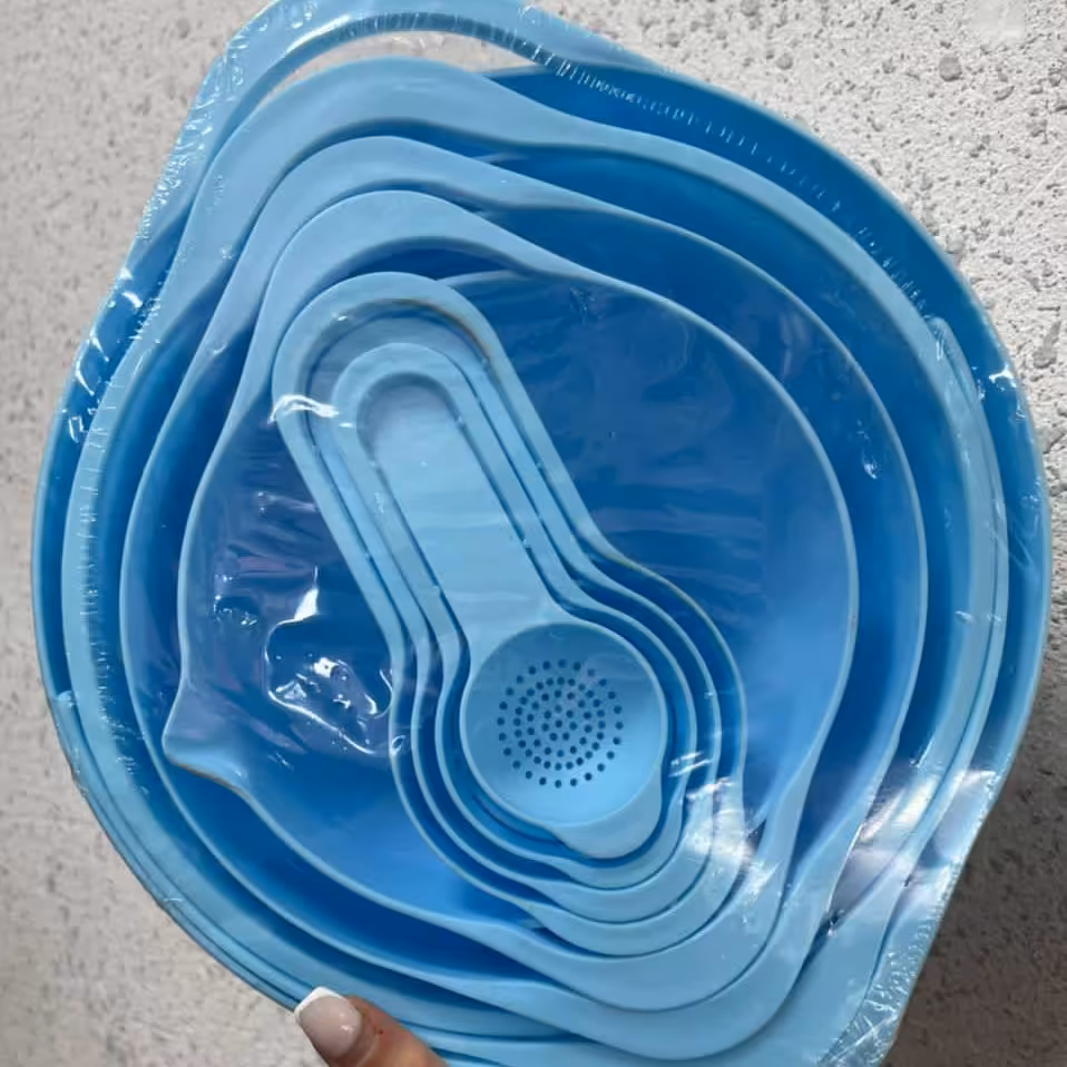 ست لگن وپیمانه 8پارچه