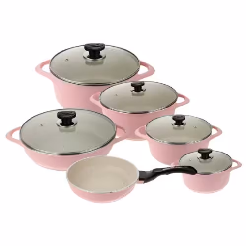 سرویس پخت و پز 11 پارچه عروس مدل victoria کد 155 