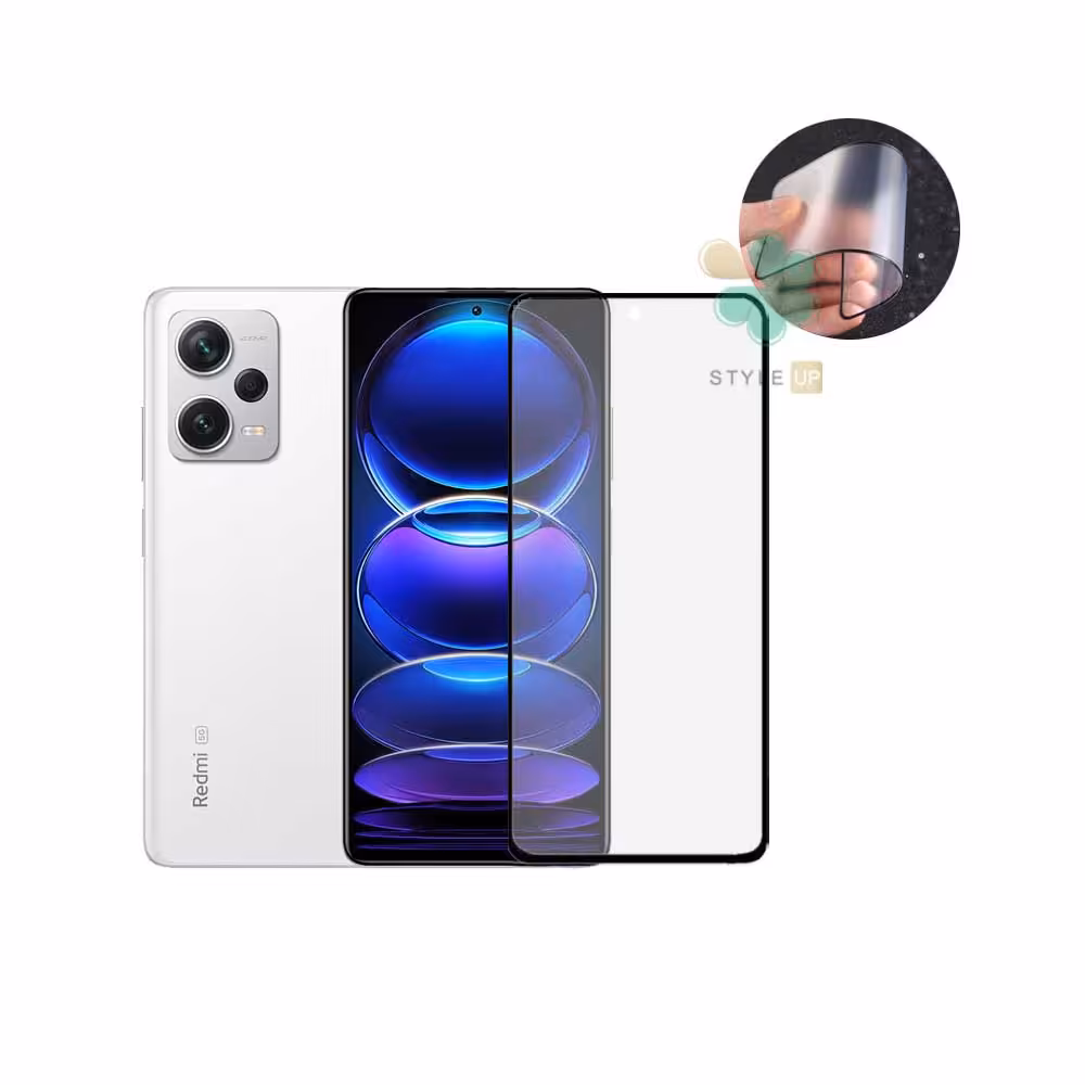 محافظ صفحه دور تراش گوشی شیائومی Redmi Note 12 Pro Plus مدل Ceramic Matte