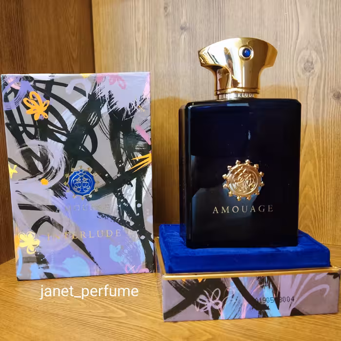 هارد باکس_  ادکلن آمواج اینترلود  (محصول اورجینال نمیباشد) اماراتی با کیفیت خیلی خوب  _Amouage Interlude