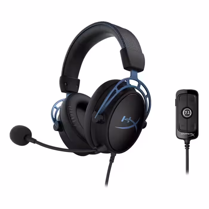 هدست مخصوص بازی هایپر ایکس  HyperX  CLOUD Alpha  Headset  HX-HSCAS-BL