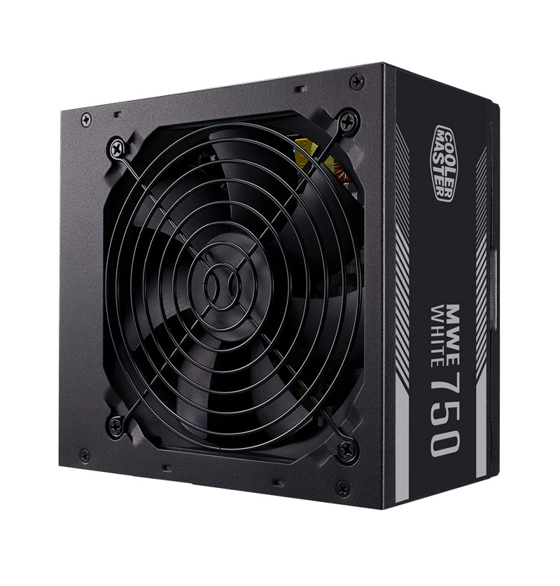 پاور کولرمستر مدل MWE white 750Cooler Master MWE 750 White 80