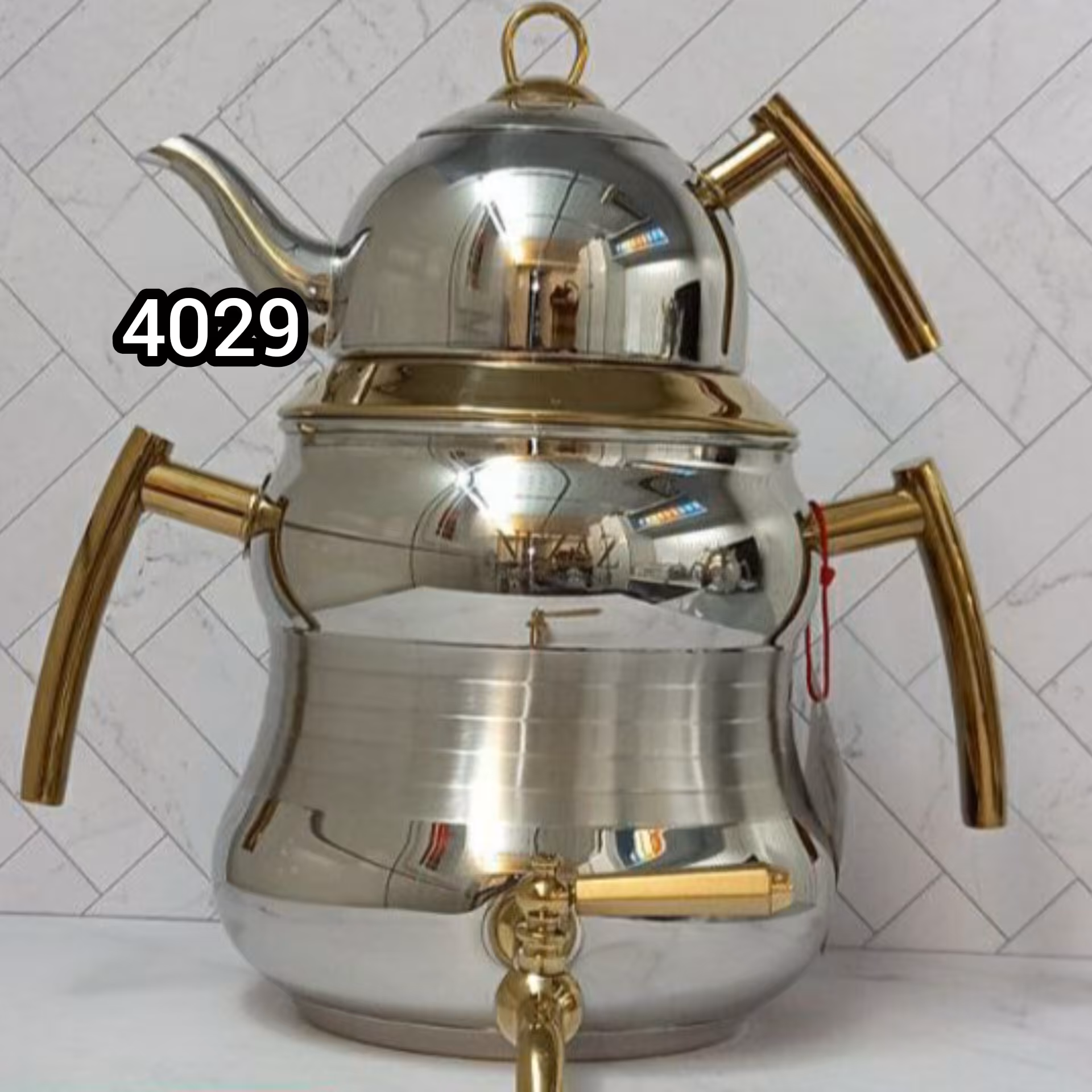 کتری قوری نزاز کد 4029 