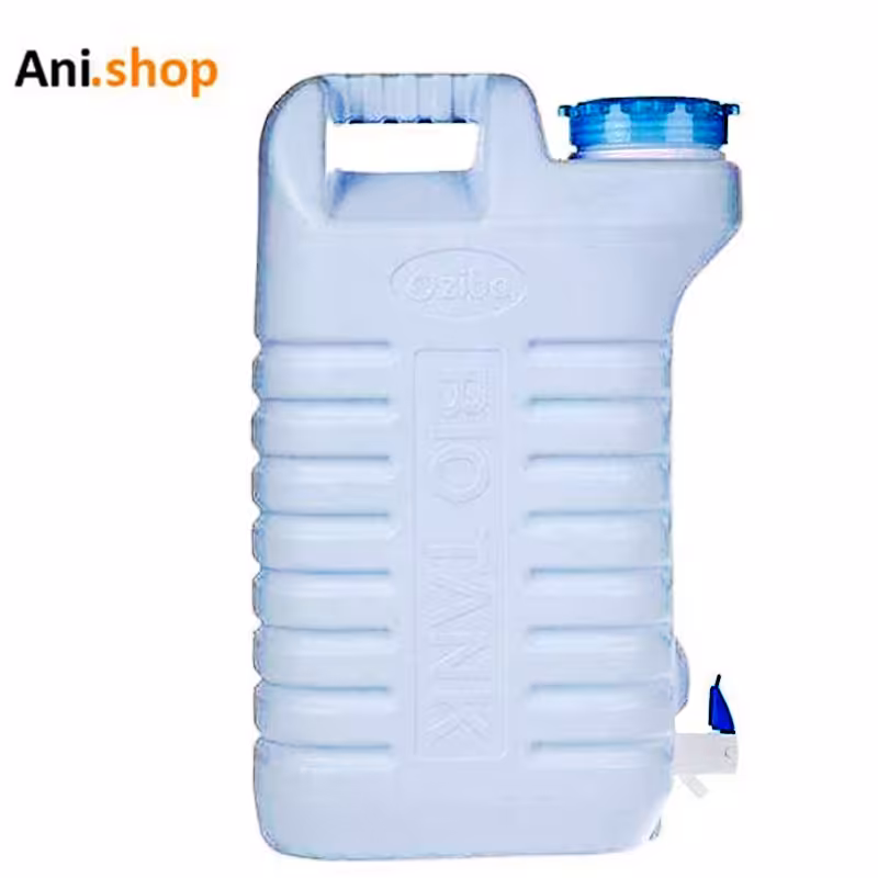 گالن 12 لیتری پلاستیکی شیر دار