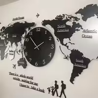 ساعت دیواری مدل جهان
