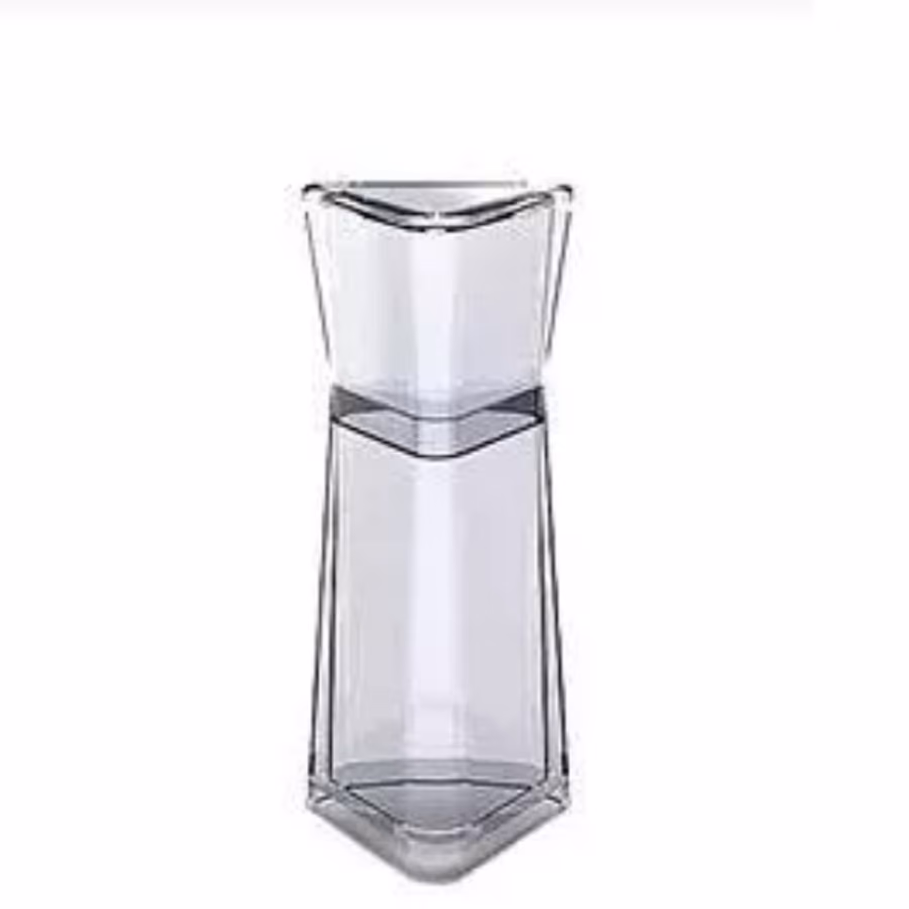 ظرف بسته بندی زعفران - ظرف کریستالی الماس نیم مثقال ( پک 10عددی)