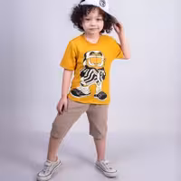 تیشرت شلوارک کتان 