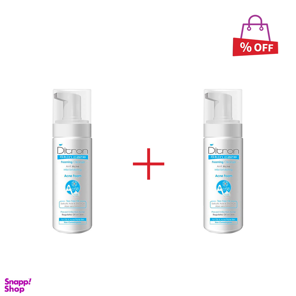 فوم شستشو و روشن کننده صورت درمالیفت (Dermalift) مدل Melalift حجم 150 میلی‌لیتر مجموعه 2 عددی