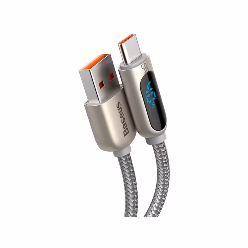 کابل تبدیل USB به USB-C باسئوس مدل CATSK-0S 1m - فروشگاه کارما آی‌تی