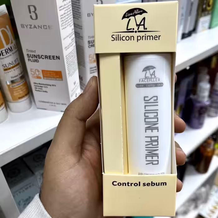 پرایمر سیلیکونی مات کننده قوی آرایش ال ای L.A Silicon Primer Control Sebum | amazonchi