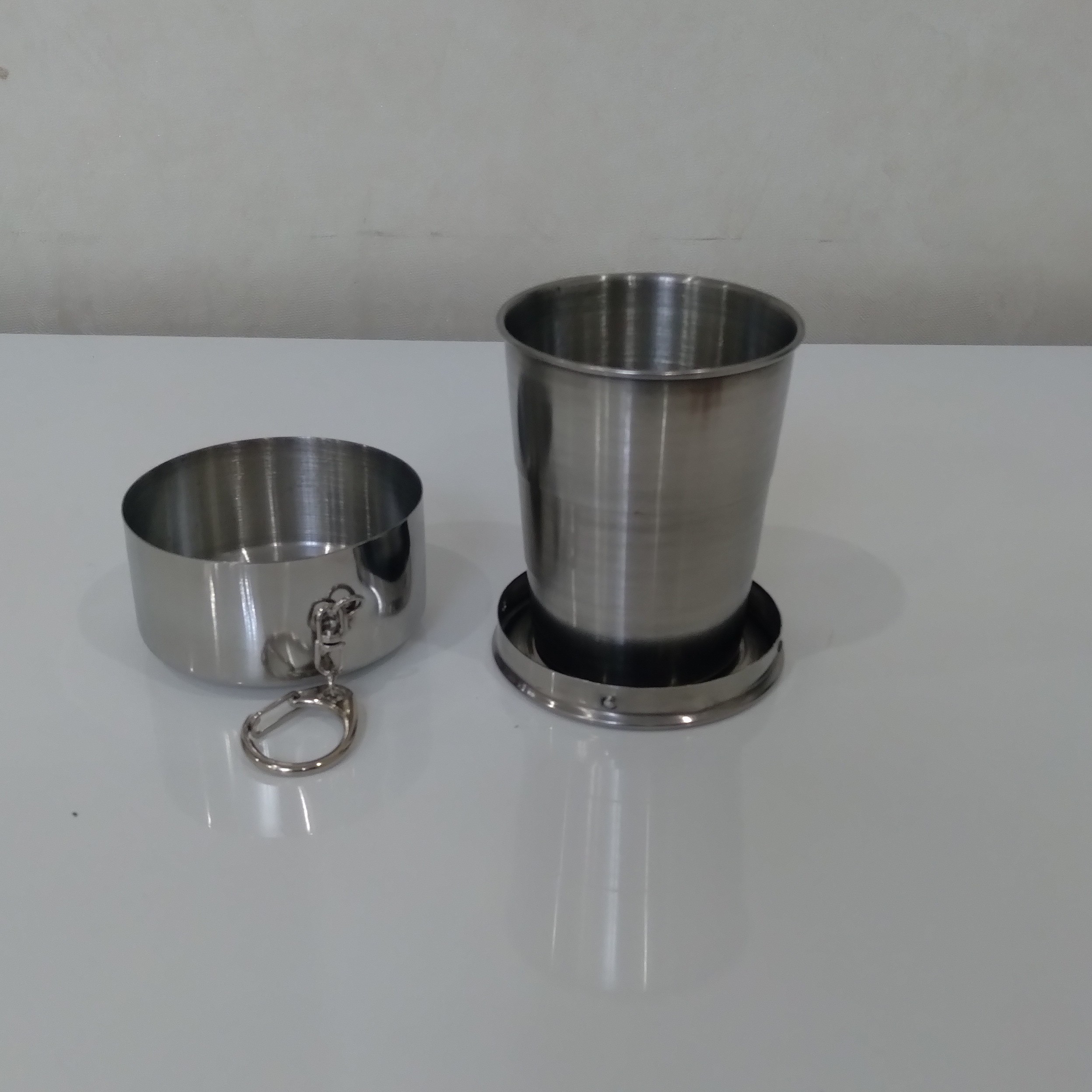 لیوان استیل تاشو
