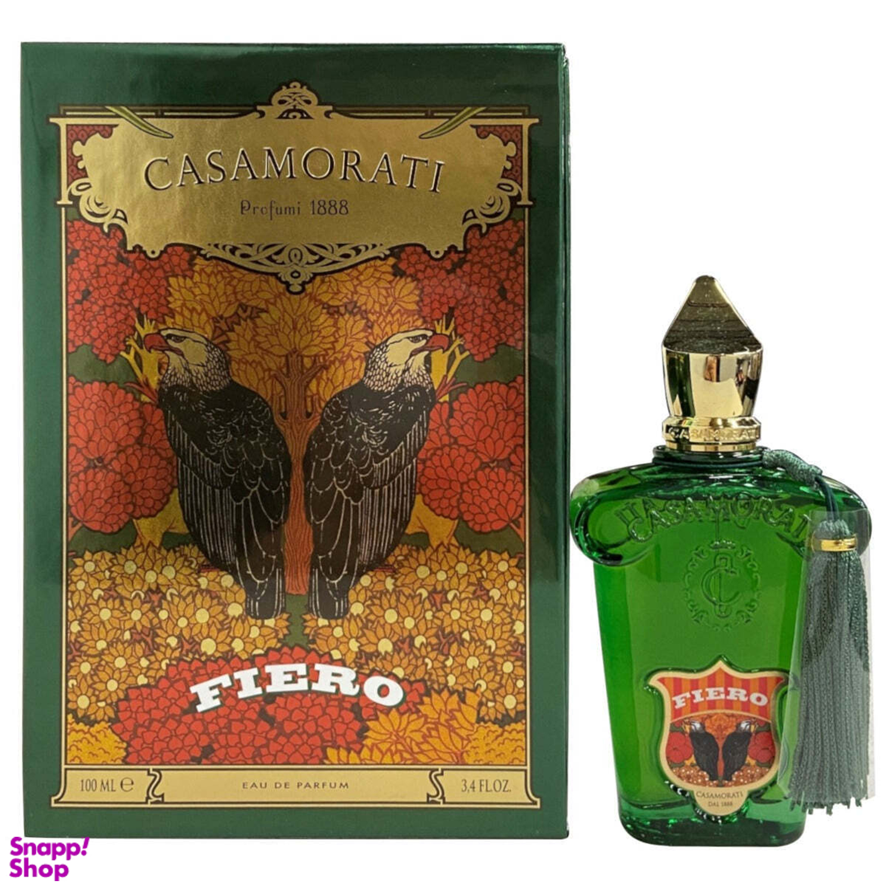 ادوپرفیوم مردانه طرح زرژوف کاساموراتی مدل Fiero