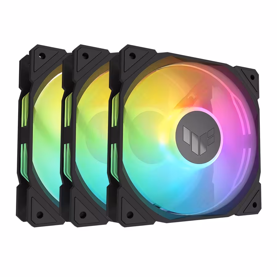 قیمت و خرید فن خنک کننده کیس کامپیوتر ایسوس مدل TUF Gaming TR120 ARGB 3-in-1 | یاس ارتباط