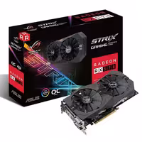 کارت گرافیک 4 گیگ ایسوس ASUS ROG STRIX RX 570 OC 04GB GAMING استوک